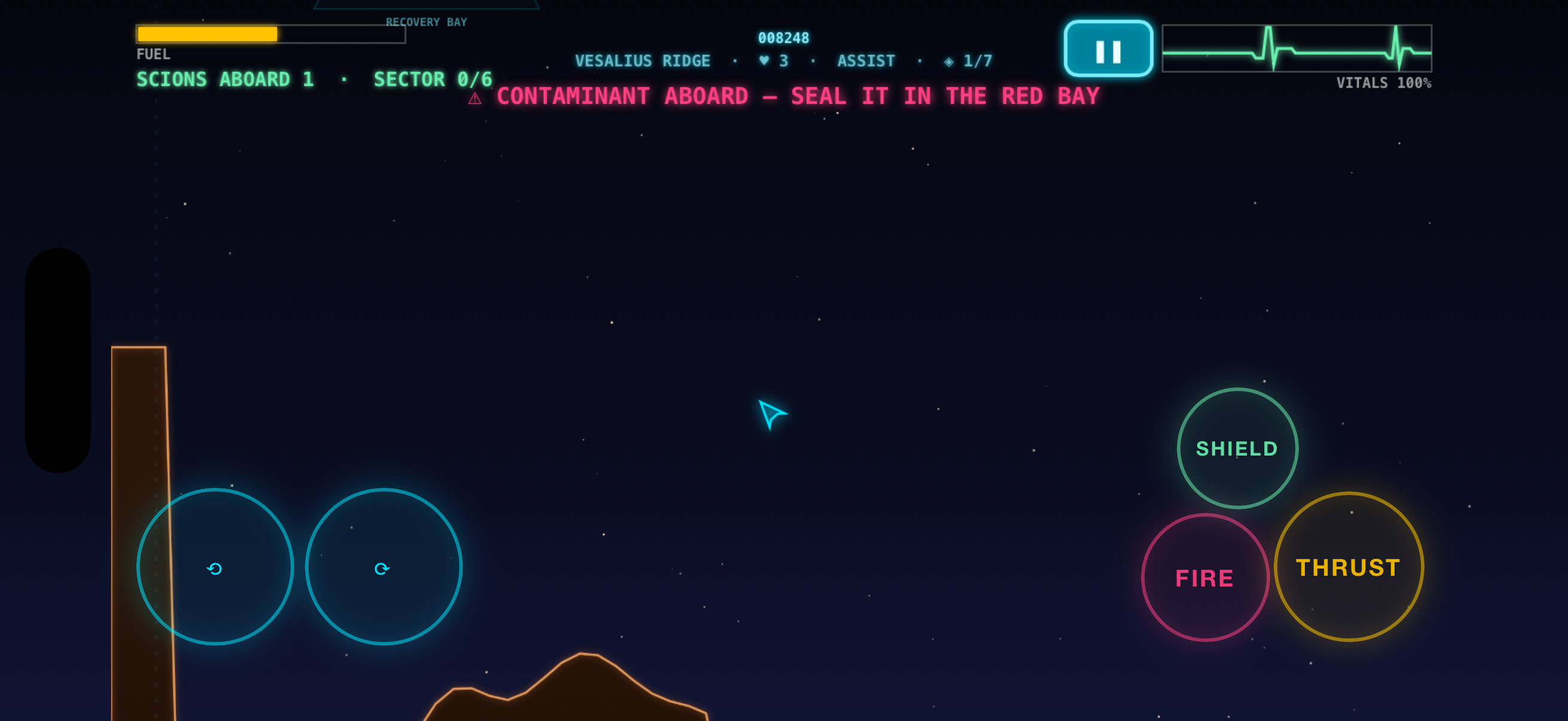 Contaminant aboard warning